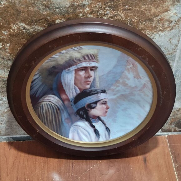 Vague Shadows The Arapaho Nation Decorative Collector Plate by Perillo Second Is - Picture 6 of 15